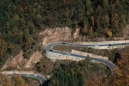 Во Романија се гради нова делница од автопат (вињета).